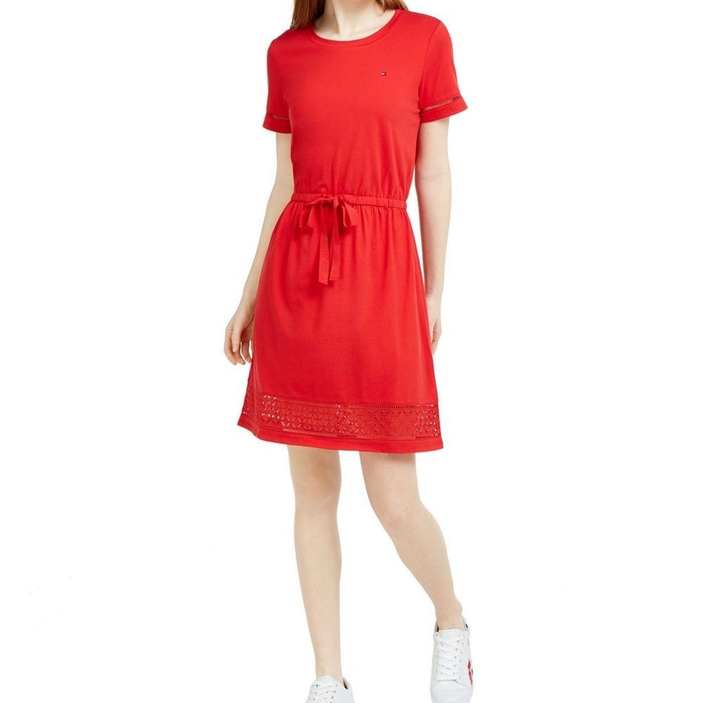 Tommy Hilfiger Red Mini Dress